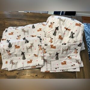 Cynthia Rowley love heart dog Sheets